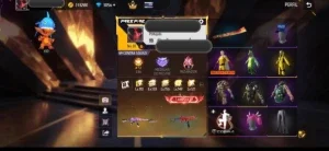 Conta de free fire nível 81