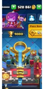 Subo Troféus no Clash Royale