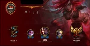 Vendo conta GOLD IV ; TODOS OS CAMPEÕES ; 294 SKINS