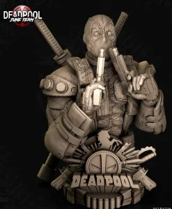 Busto Deadpool STL