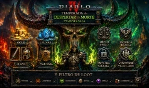 Diablo IV - Acerto de Contas -Temporada 14 ITENS,SERVICE ETC