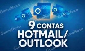 ⭐ 9 Contas Outlook/Hotmail ⭐Pronta Para Uso Em Qualquer Site