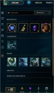 Conta smurf GOLD V