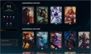CONTA 94 SKINS GOLD S10