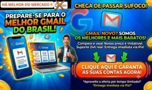 Conta De Gmail Nova/ Ótima Para Google Ads !!