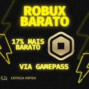 [17% Desconto] Robux Via Gamepass - Entrega Rápida!