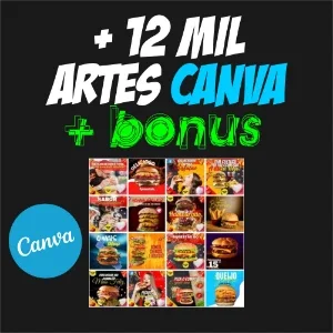 + 12.000 Posts Prontos Para Canva Editáveis + Bônus