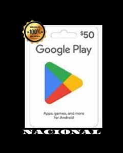 🎁 Google Play R$50 • Entrega Rápida de Card entrega rápida