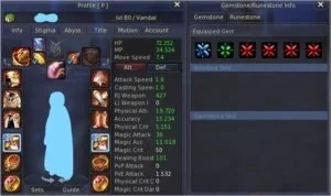 Conta no Aion