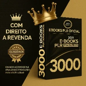 Pacote 3.000 PLR Em Português 2025 + Direito de revenda