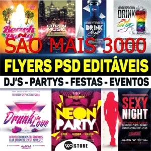 KIT DE BANNERS/FLYERS/PANFLETOS - 3000 TEMPLATES PARA PHOTOS
