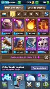 Conta clash royale