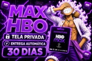 HBO MAX Tela Privada **por 30dias**
