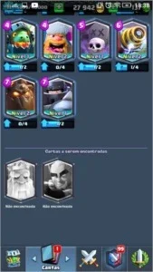 Conta Clash Royale lvl 11