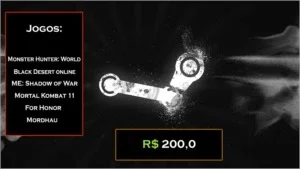 Vendo conta Steam