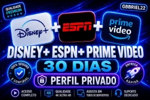 Disney + Espn + Prime Video ! 30 Dias Entrega Automatica!!!