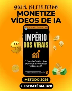 E-book Guia Definitivo Para Monetizar Vídeos de IA 2026