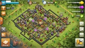 Conta Clash of Clans CV 11 + 1954 gemas!