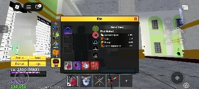 Conta de blox fruits,com raça v4 Full e todos estilo de luta