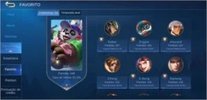 Conta Top - Mobile Legends