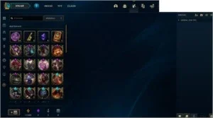 CONTA LOL 478 SKINS + CONTA NO VALORANT