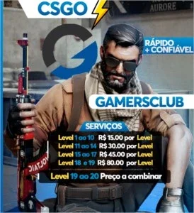 Boost de level Gamersclub - Subir de level GC
