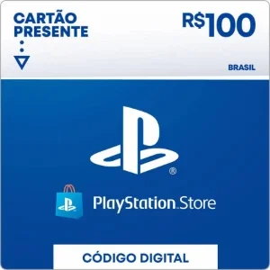 Gift Card playstation 100 R$