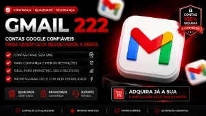 [Preço Único] Gmail Barato Sem Sms | Contas Prontas Para Uso