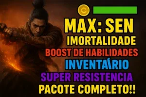 Sekiro - Cheat (PS4/PS5) Hp, xp, sen, consumíveis, etc!