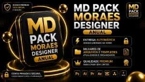 Pack MD Moraes Designer | Anual | Envio Imediato 🎨