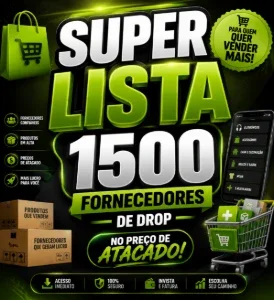 Super Lista 2000 Fornecedores De Drop No Preço De Atacado