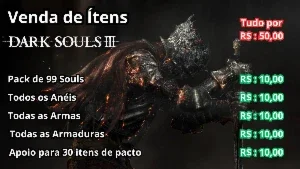 Pack 99 Souls Dark Souls 3 PS4/5 & PC steam