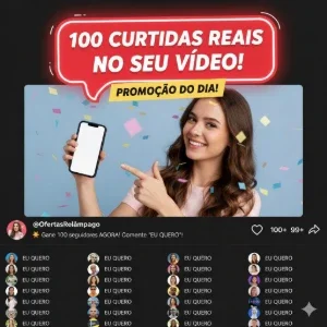 100 Curtidas Reais No Seu Tik Tok