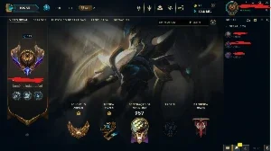 Conta de Lol com 158 skins e todos os champs
