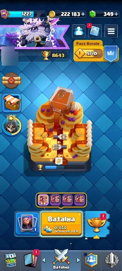 🔥 Conta Clash Royale 8600 🏆 + Brawl +CoC