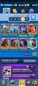 Conta Clash Royale