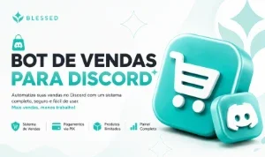 Bot Vendas Discord | Vendas Automaticas | Pronto para Usar