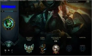 Conta smurf de lol platina V