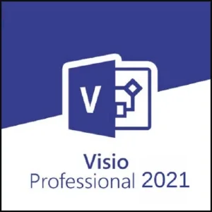 Chave Global Microsoft Visio Professional 2021 Original