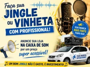 Faço seu jingle ou vinhetas para lojas e supermercado