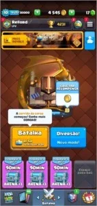 Conta Clash Royale top de linha