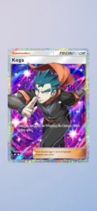 Carta Treinador Koga Pokemon Tcg Pocket