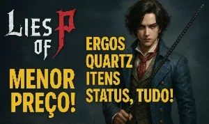 Lies  of P - Ergos, Quartz, peças, itens, super pacote! PS4