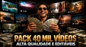 40 Mil Vídeos Prontos Para Monetizar 💎 Super Pack Viral