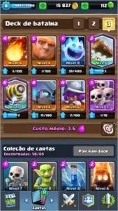 Conta XP 8, alterar nome, Arena 9, Sparky, Tronco, gold 15k