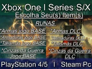 Elden Ring - PROMOÇÃO Runas /Armas /Sets /Talismãs/Cinzas G.