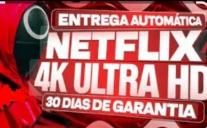 Netflix Tela Privada 4k 30 dias• Entrega Automática