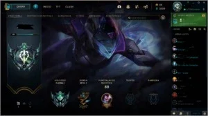 Conta League Of Legends ELO Platina I (COM EMAIL)