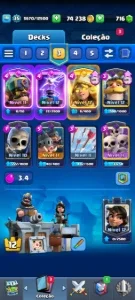 Conta de Clash Royale + brawl stars