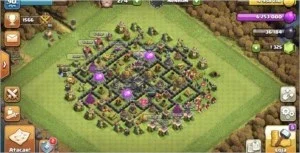 Clash of Clans - CV9 inicial